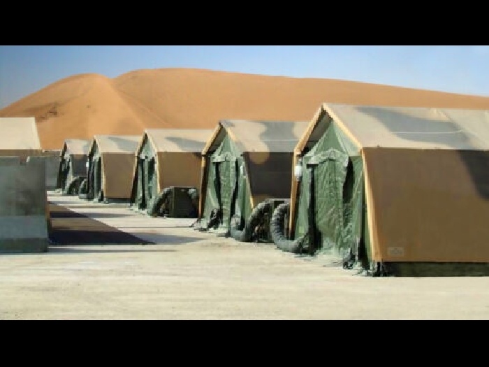 Très grande tente militaire UTILIS 54m² Armée Française Sécurité civile Barnum